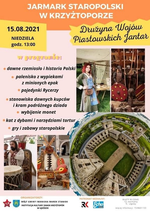 Plakat Jarmark Staropolski w Krzyżtoporze